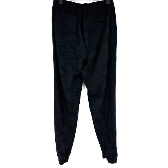 Athleta Brooklyn Textured Jogger Pants Black Camo Size 4 - Picture 5 of 9